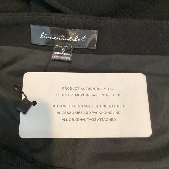 Line & Dot Vaughn One Shoulder Ring Detail Black Jumpsuit Small - Picture 8 of 9